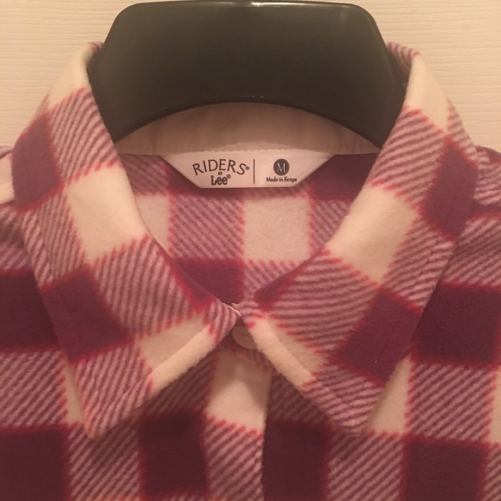 Flannel button down shirt